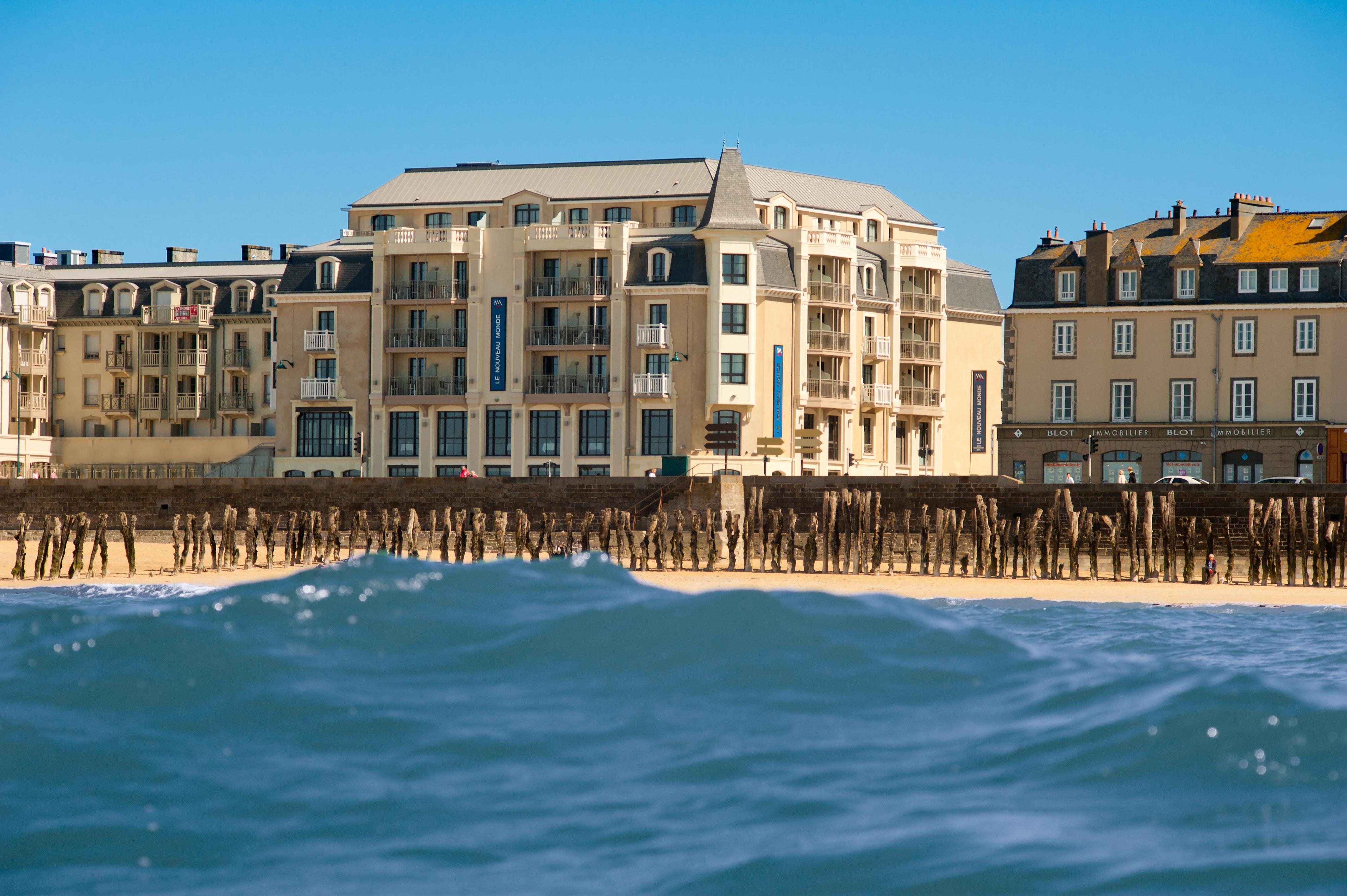 Hôtel Le Nouveau Monde Saint-Malo Exterior foto