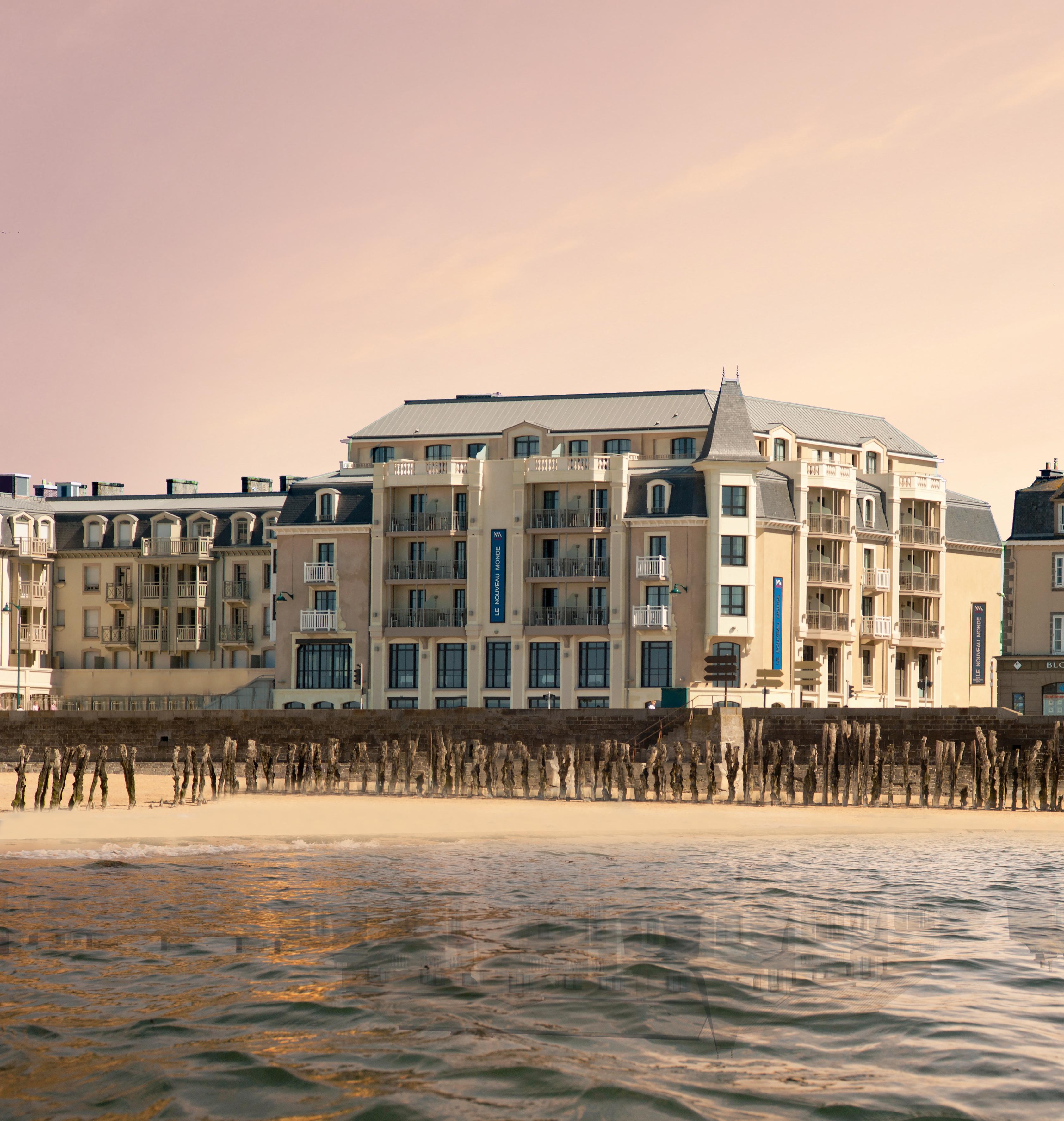 Hôtel Le Nouveau Monde Saint-Malo Exterior foto